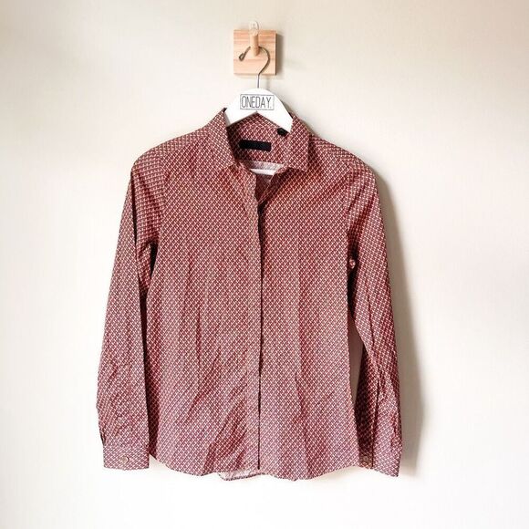 Burberry Prorsum Button Down Top Size 40 - Picture 4 of 8